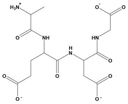 Epitalon's molecular structure