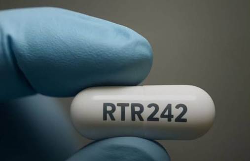 A depiction of a RTR242 capsule